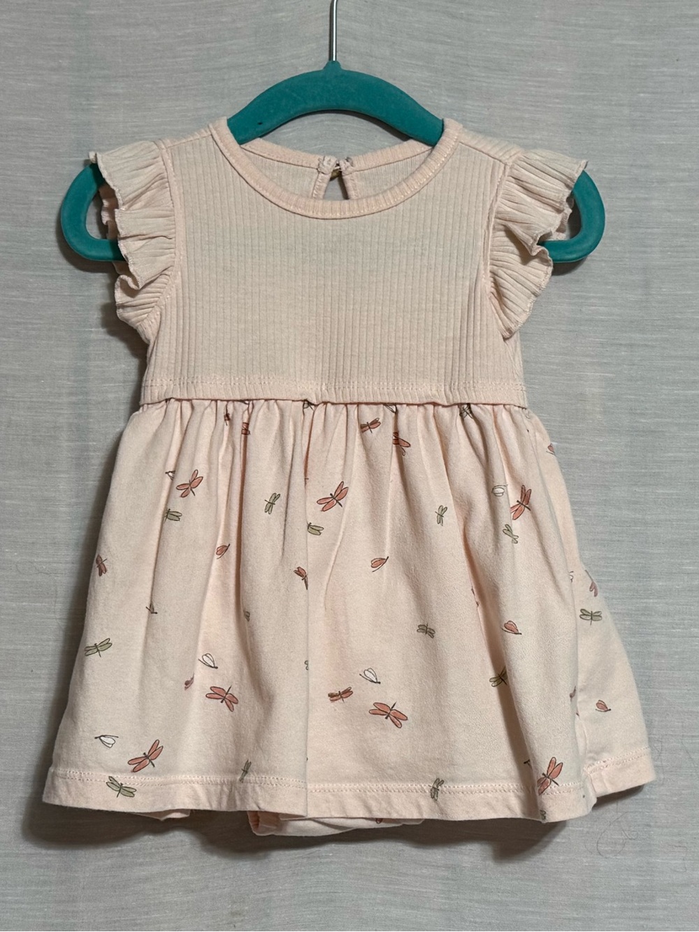 Carter’s Baby Girl 6M Dragonfly Dress Bodysuit Set